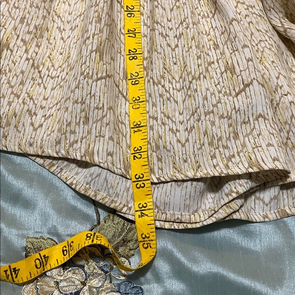 Entro Cream Patterned Mini Dress - Picture 9 of 9